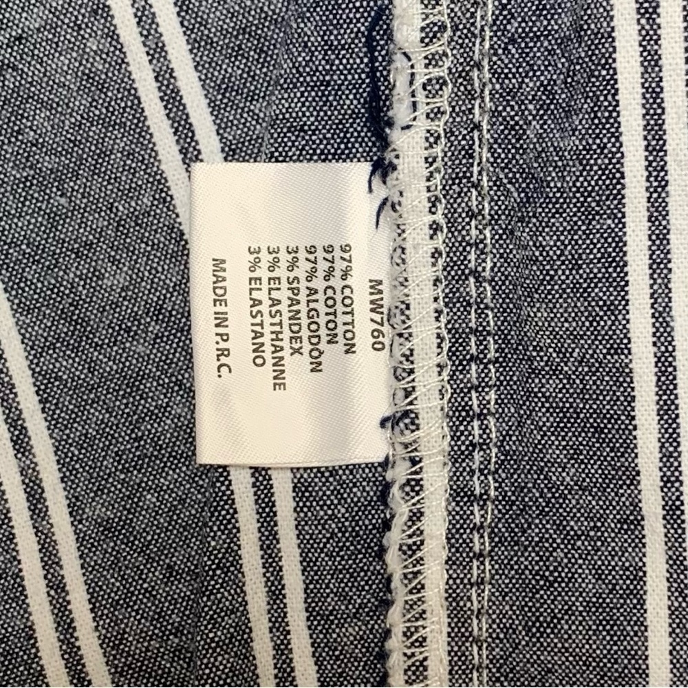 Brandy Melville Blue & White Striped Tilden Pant - Picture 12 of 12